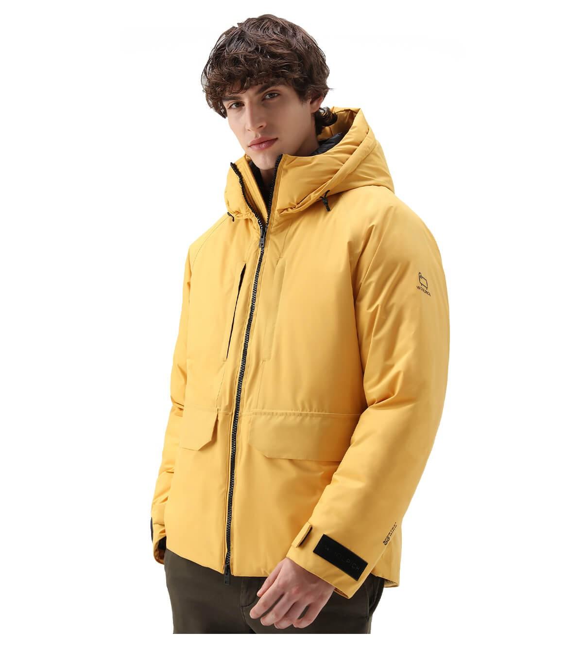 Daunenjacke Woolrich Woolrich Arctic Parka Gelb Senf Parka Von