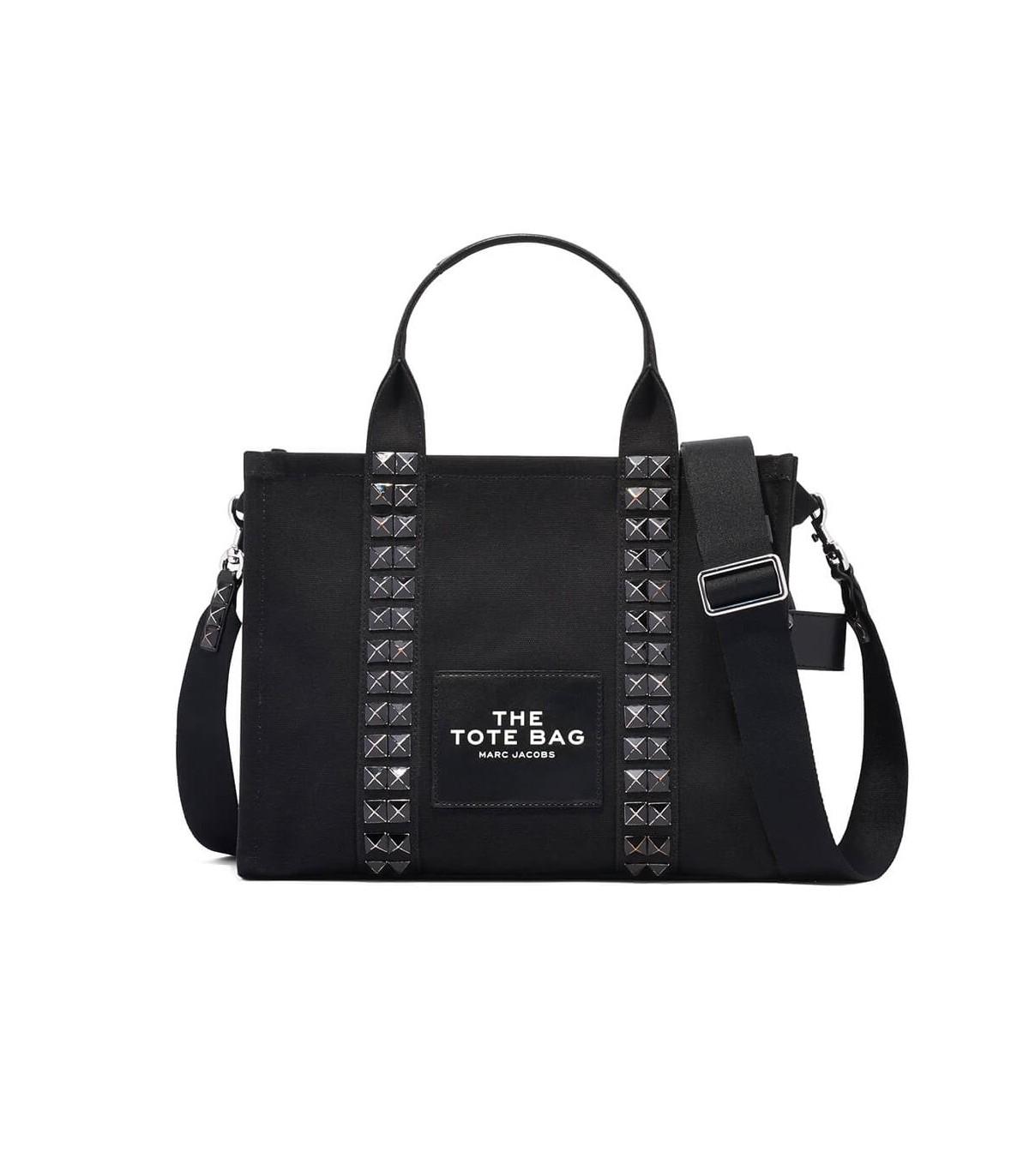 Marc Jacobs The Medium Studded Tote Bag in Black
