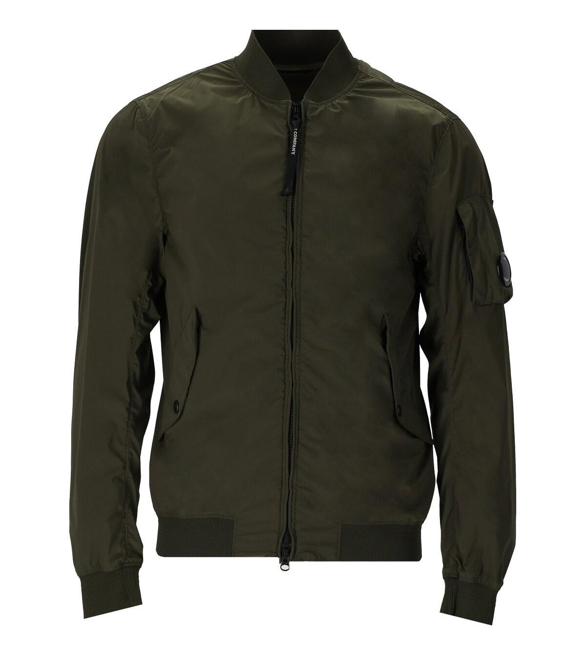 C.P. Company Nycra-r Military Bomber Jacket in Green for Men | Lyst