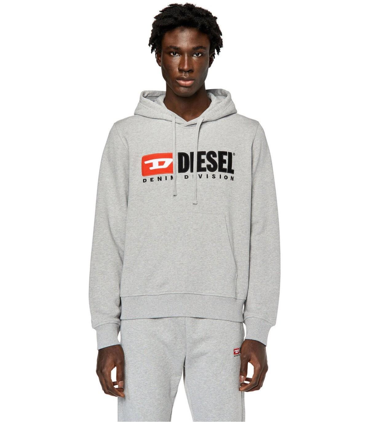Diesel cheap hoodie grey