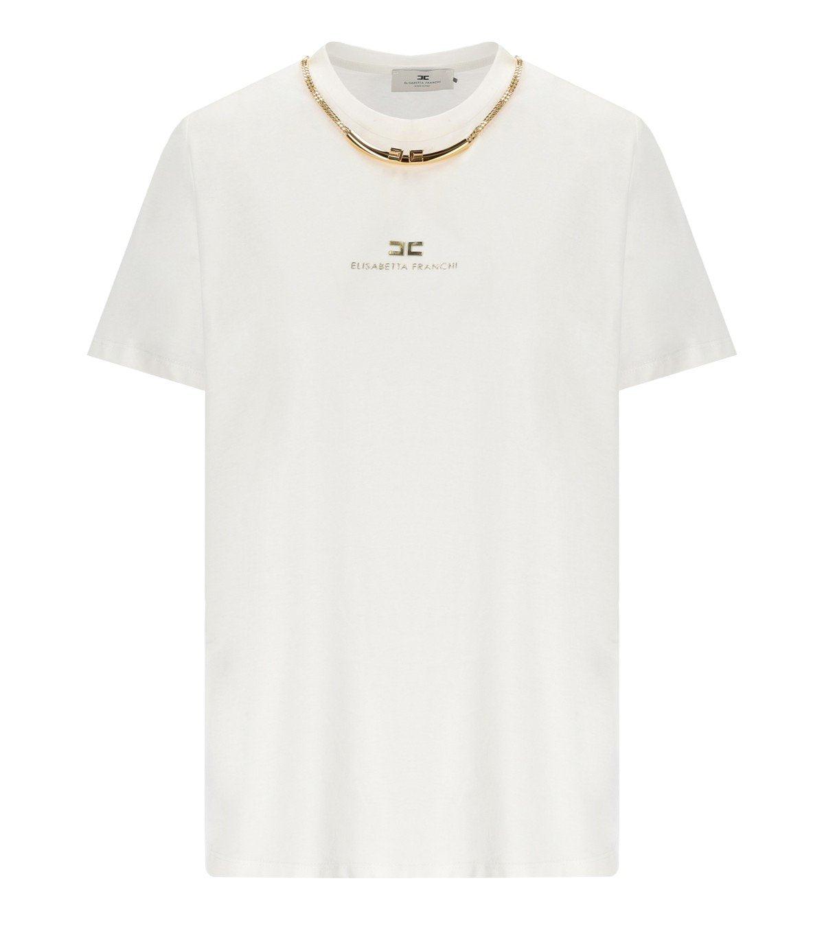 T-shirt Elisabetta Franchi da donna Sconto online fino al 55% Lyst
