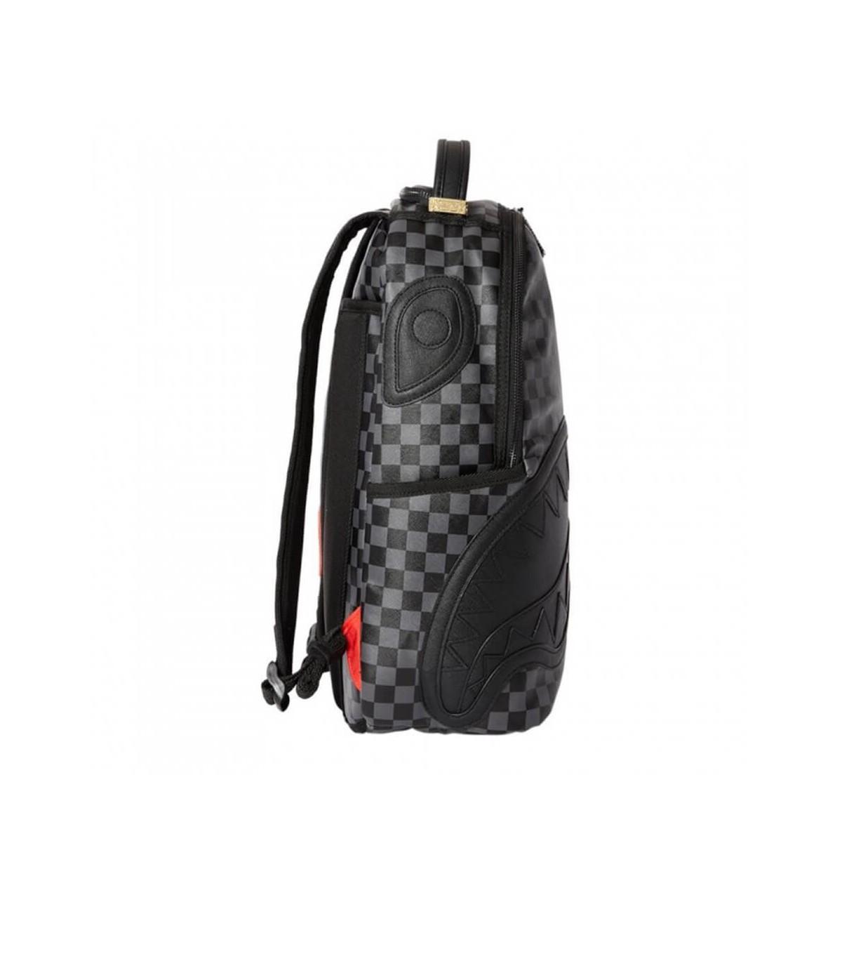 Sprayground Henny Checkered Sharkmouth Backpack in Black Lyst UK