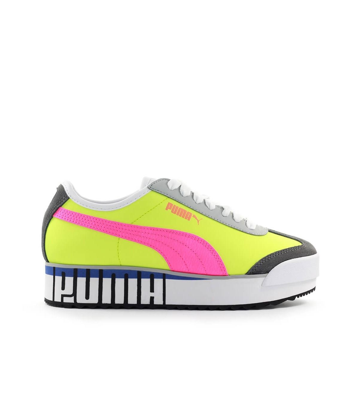 puma roma yellow