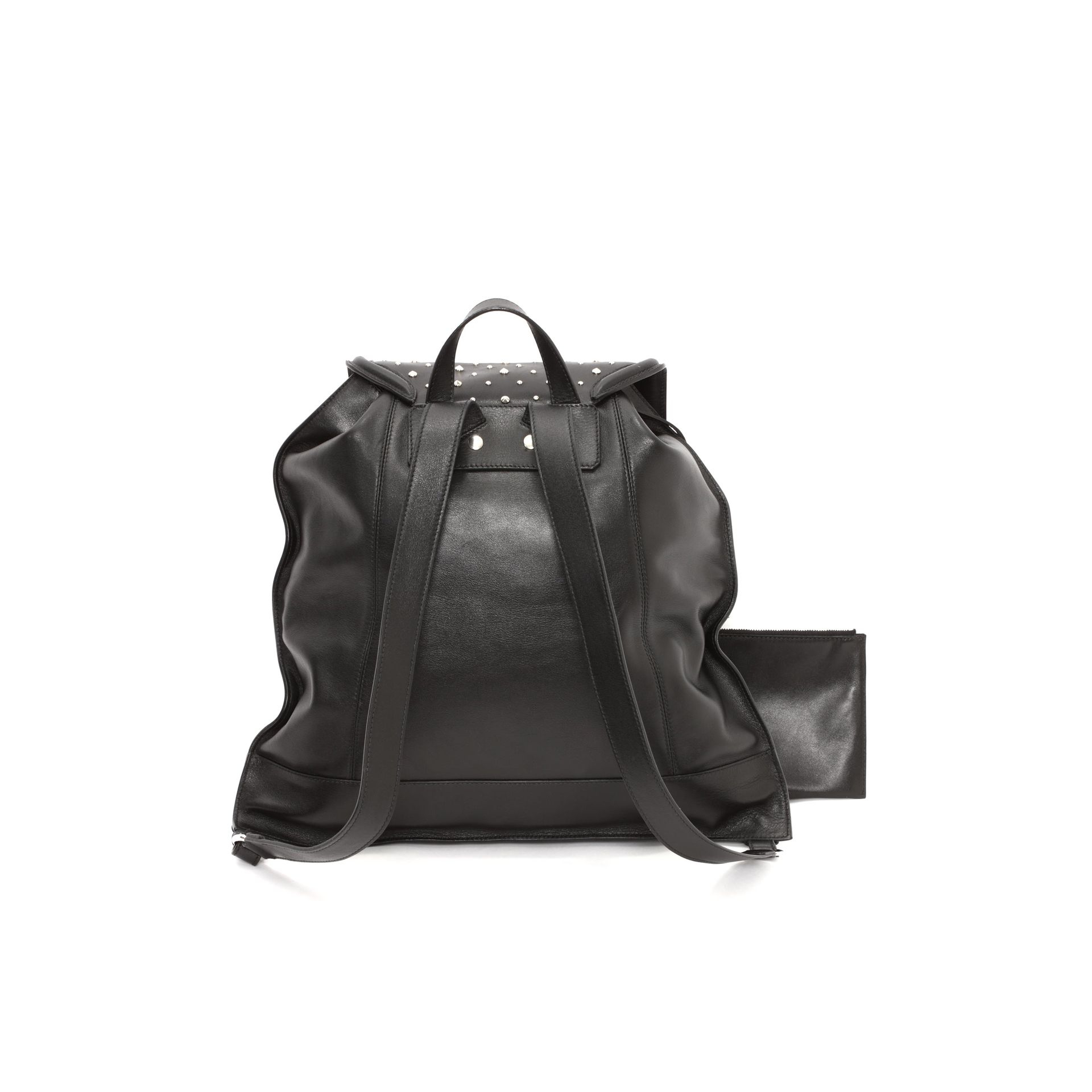 Alexander McQueen Studded Leather Skull Padlock Backpack in Black - Lyst