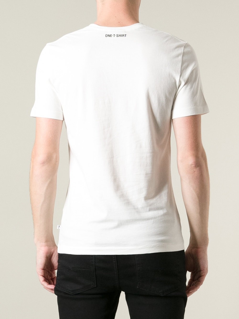 One T Shirt Tom Ford Printed Tshirt in White for Men - Lyst