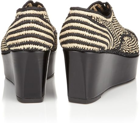 multi shoes clergerie latik raffia robert multicolor