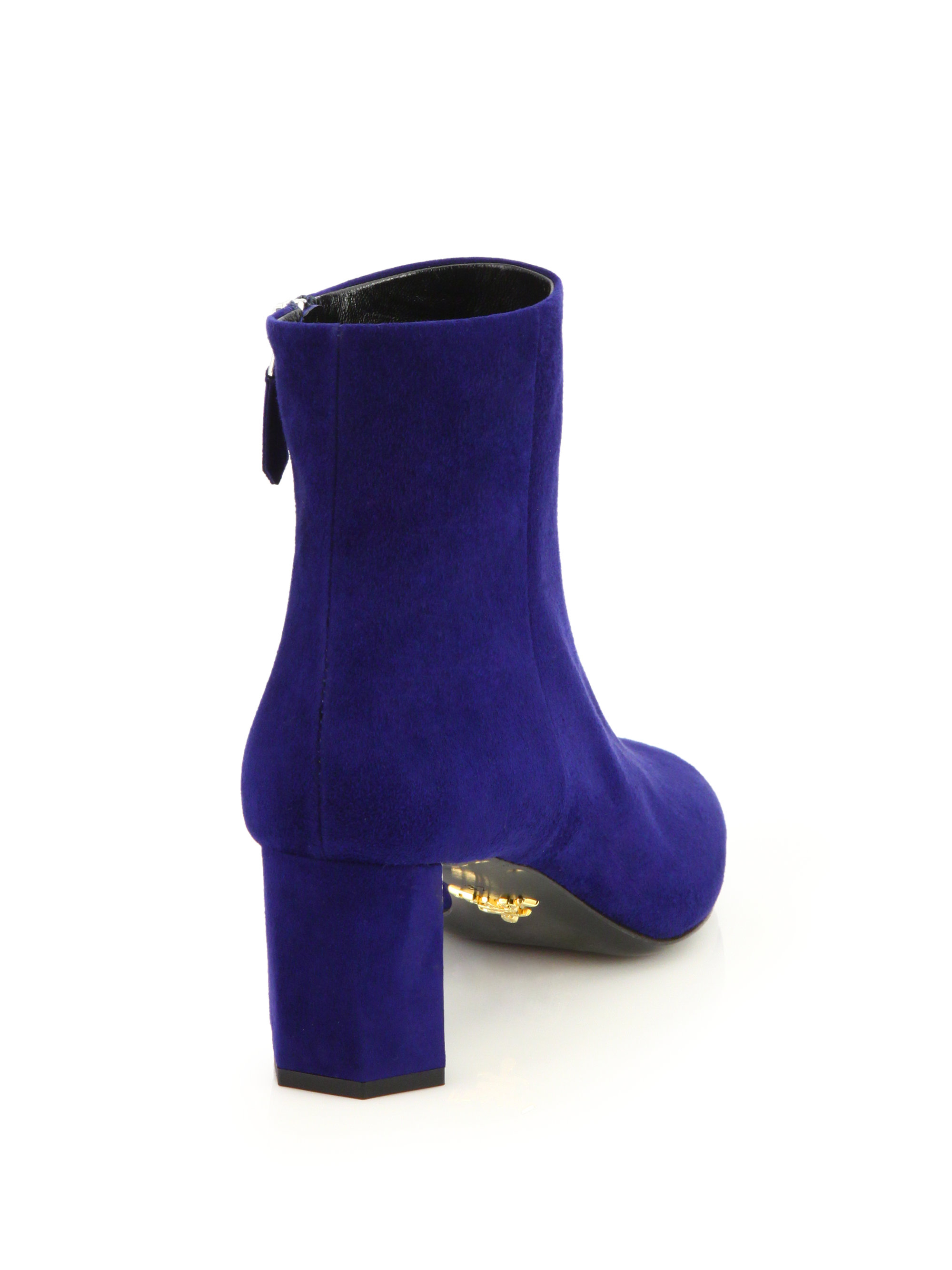 cobalt ankle boots