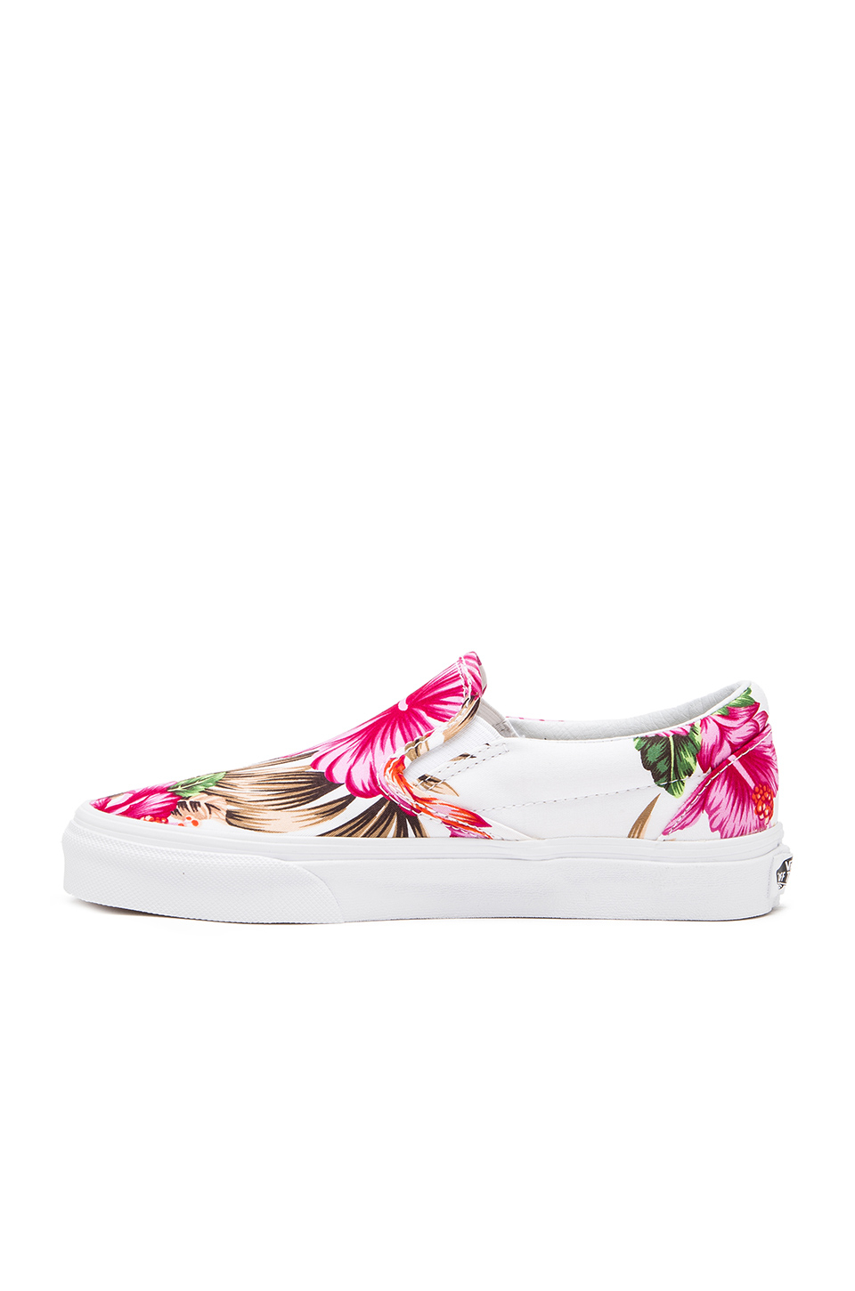 Vans Hawaiian Floral On Sneaker in White (Pink) Lyst