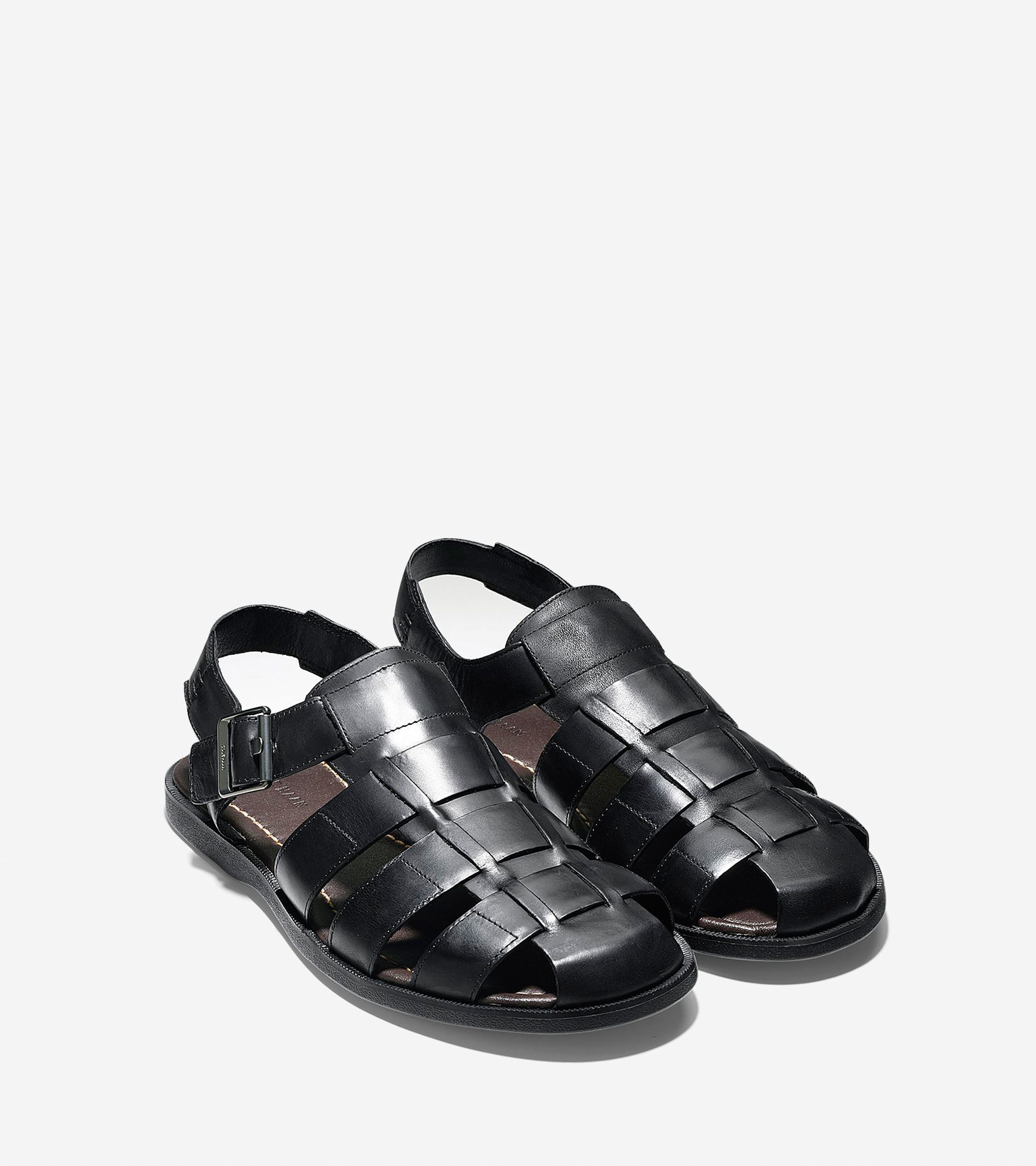 cole haan leather sandals