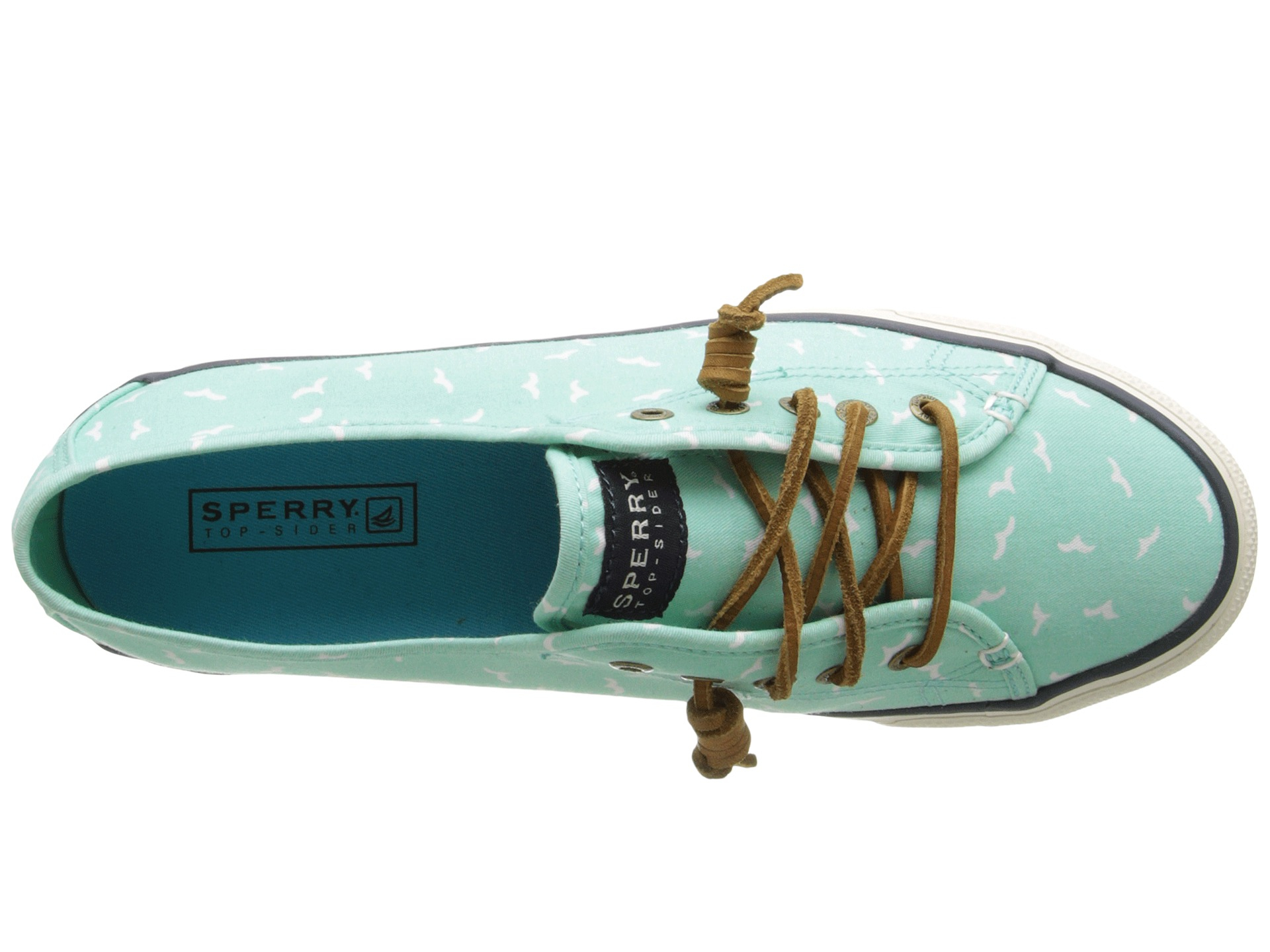 sperry mint green