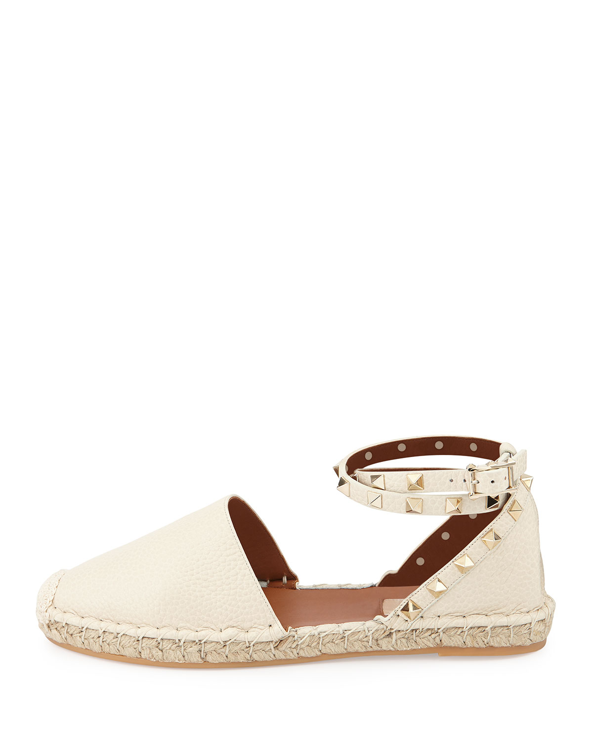 valentino espadrilles white