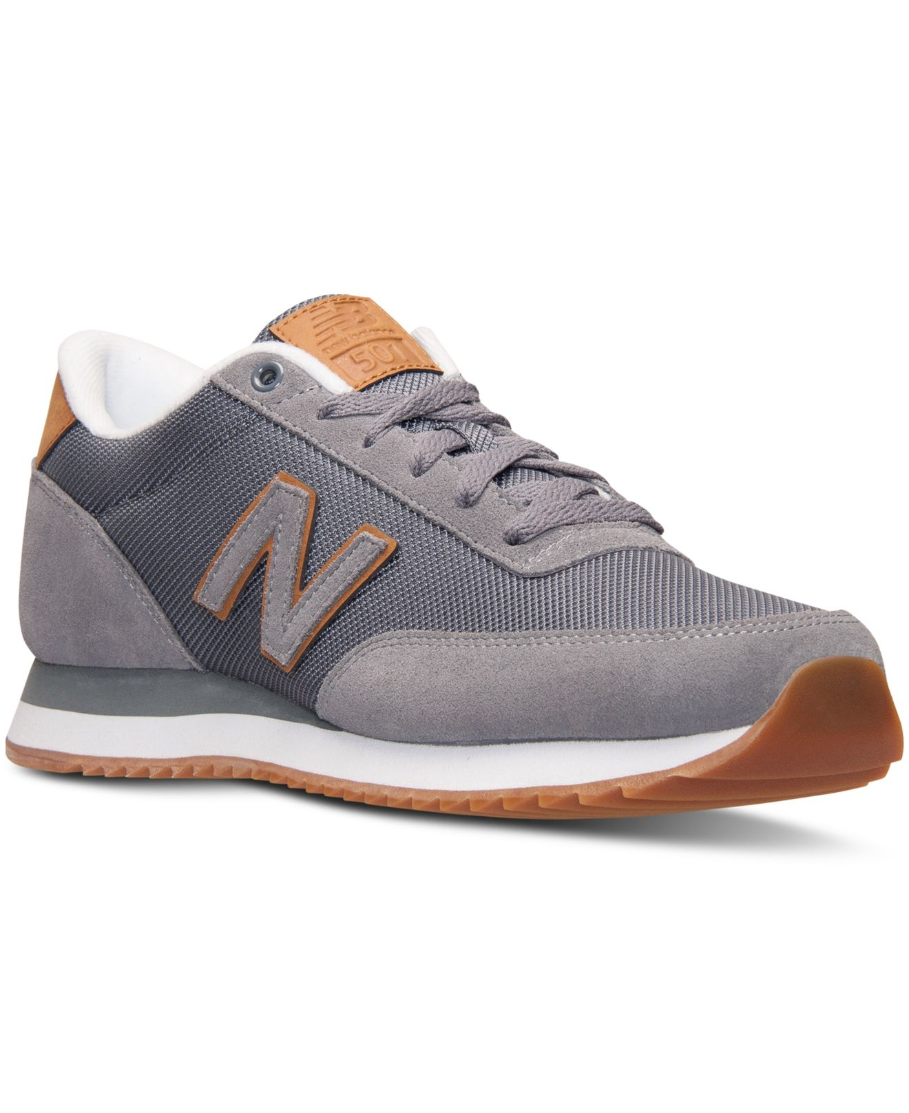 New Balance Suede Men's 501 Ripple Sole Casual Sneakers From Finish Line in  Grey (Gray) for Men | Lyst