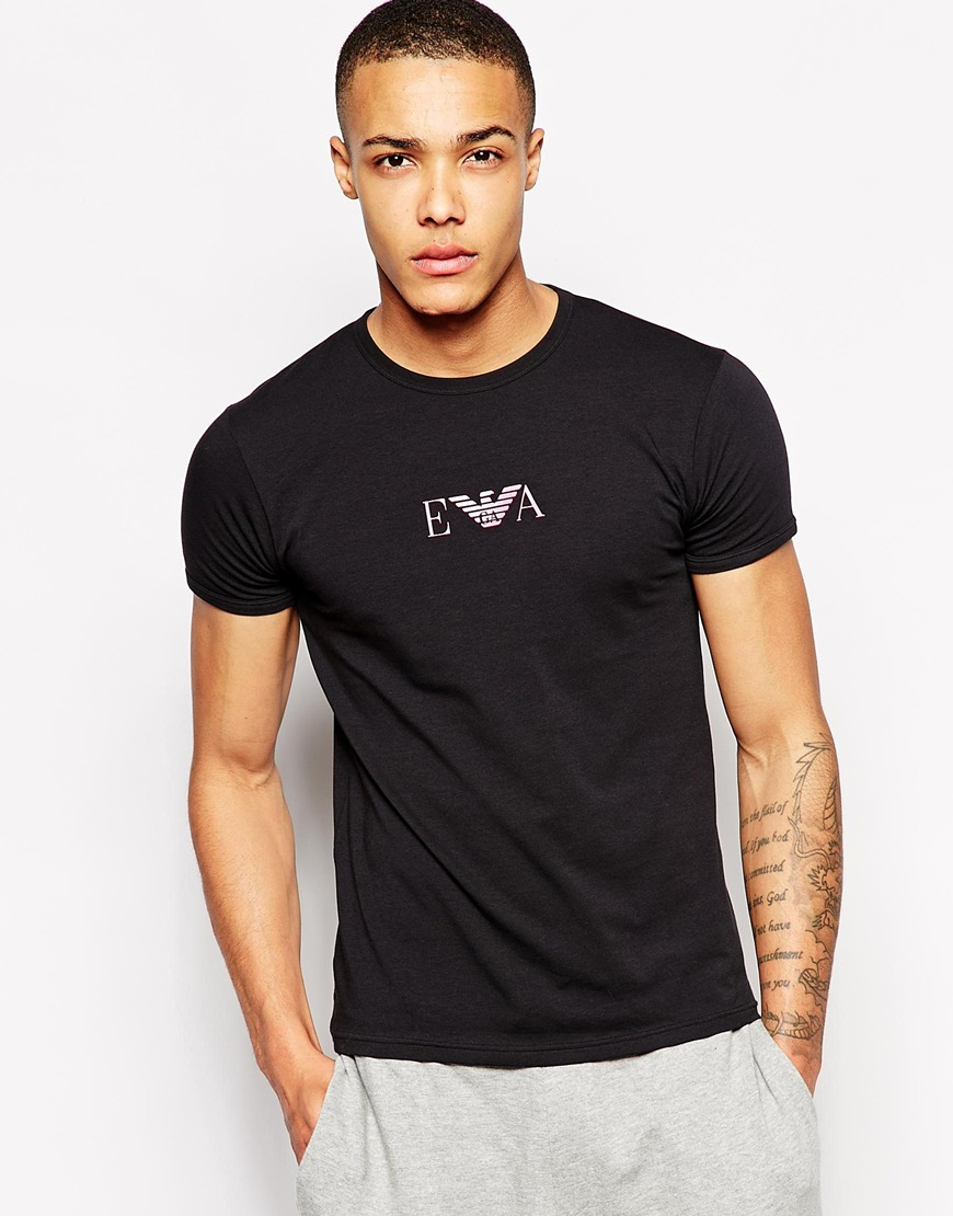 emporio armani crew neck t shirt