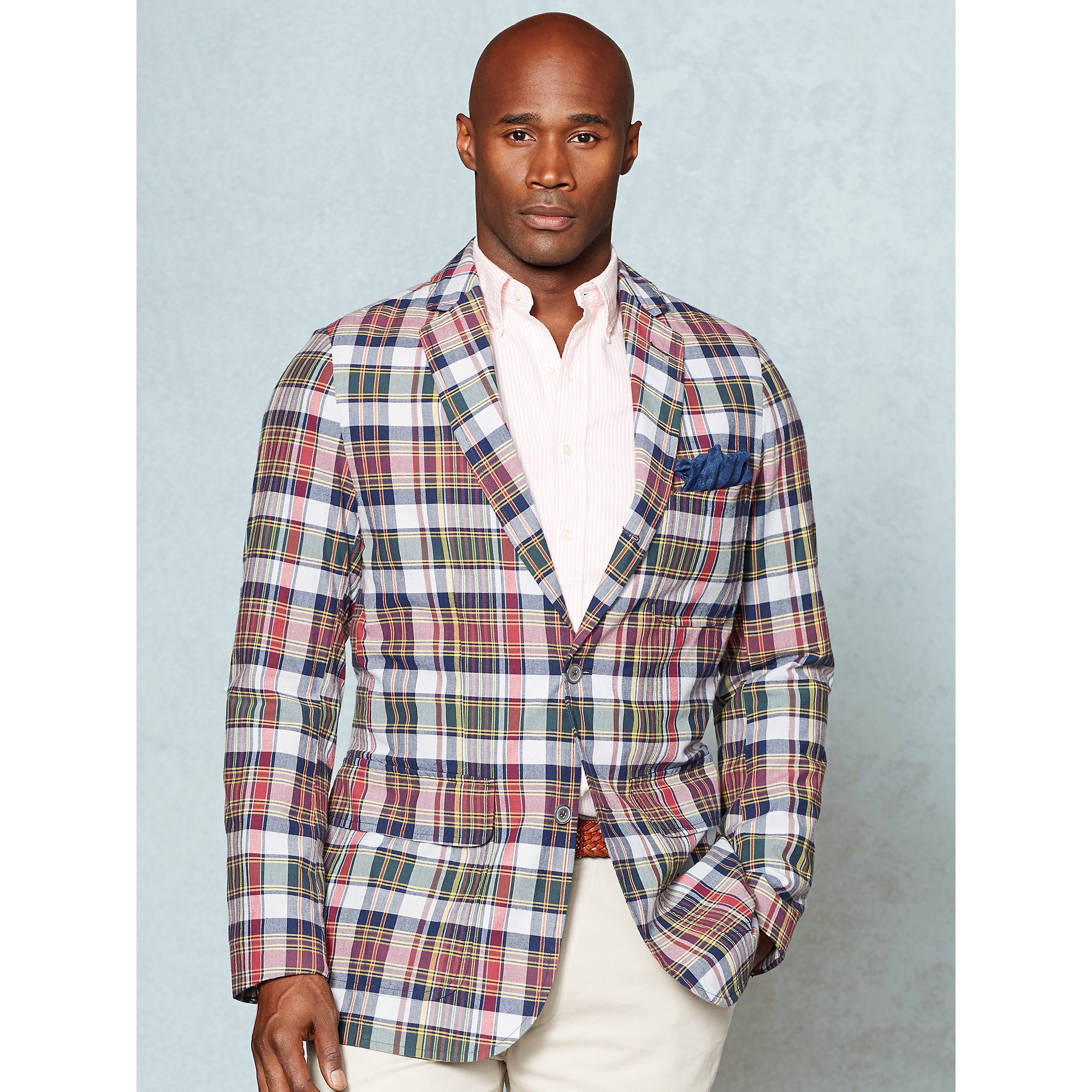 Polo ralph lauren Madras Grafton Sport Coat for Men Lyst