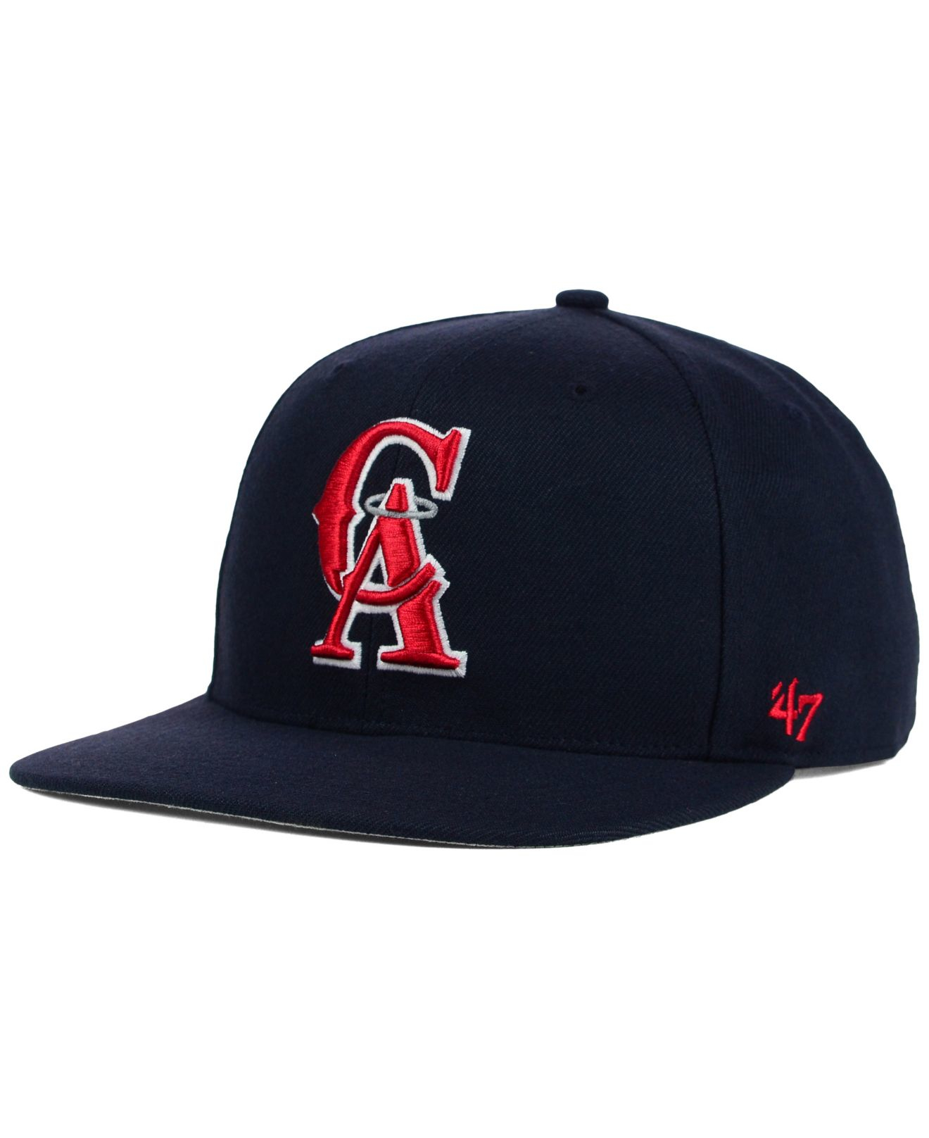 Los Angeles Angels Cooperstown 47 Captain Snapback Hat