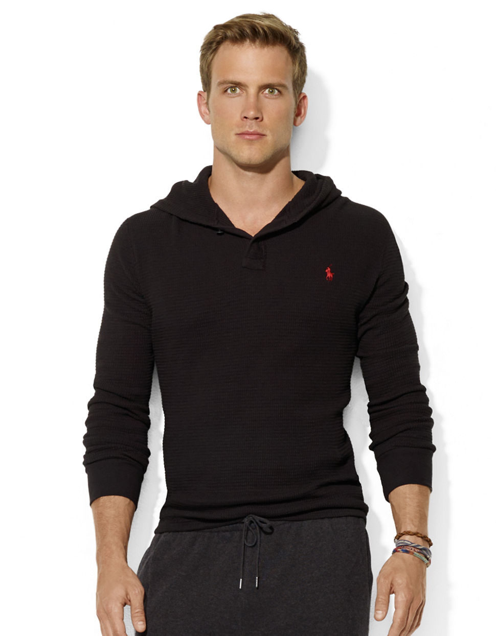 ralph lauren waffle knit jogger