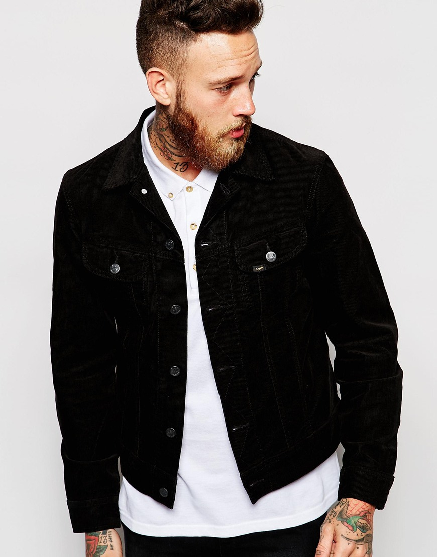 Slim Fit Black Denim Jacket | Varsity Apparel Jackets