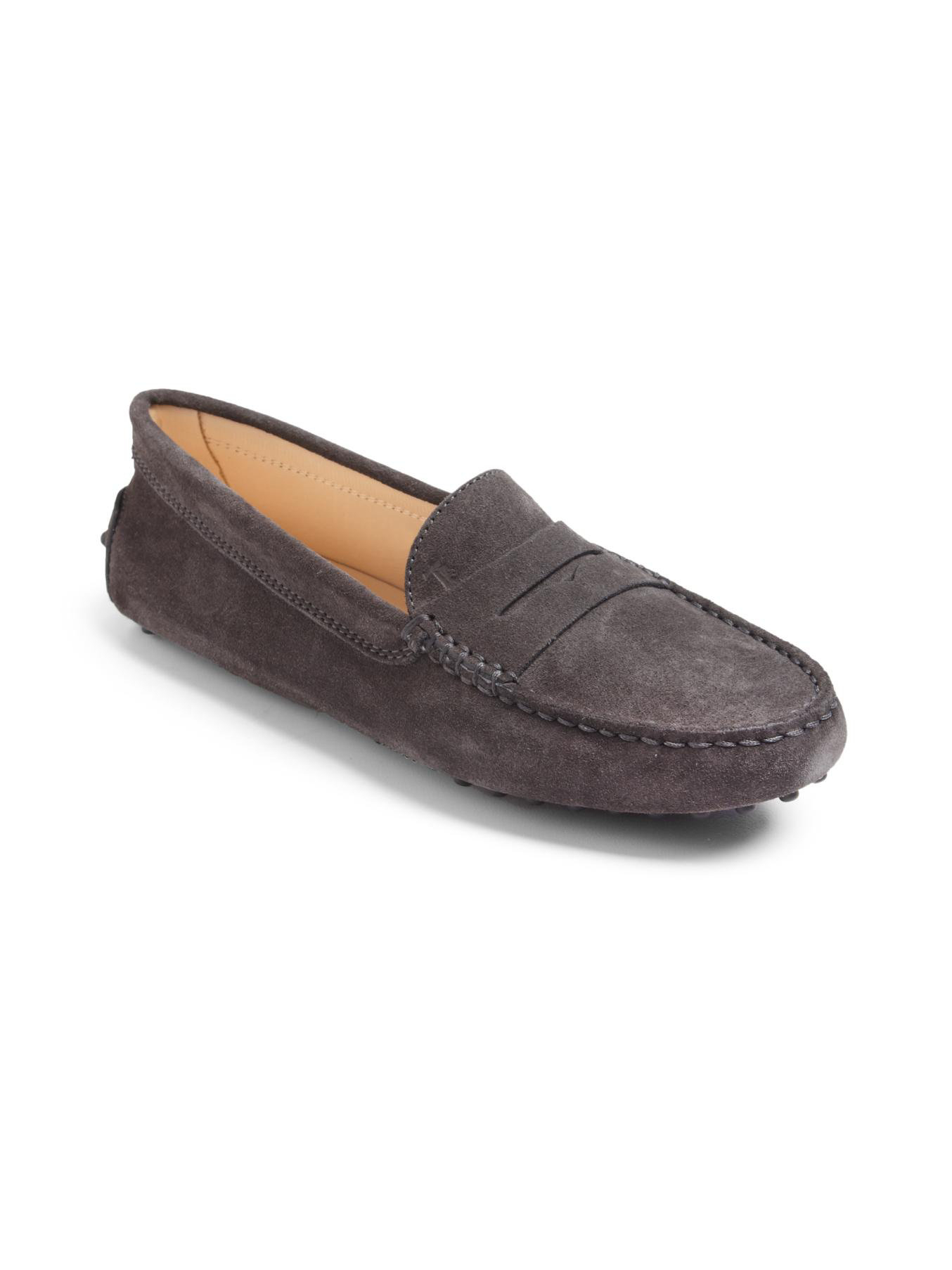 kids suede loafers