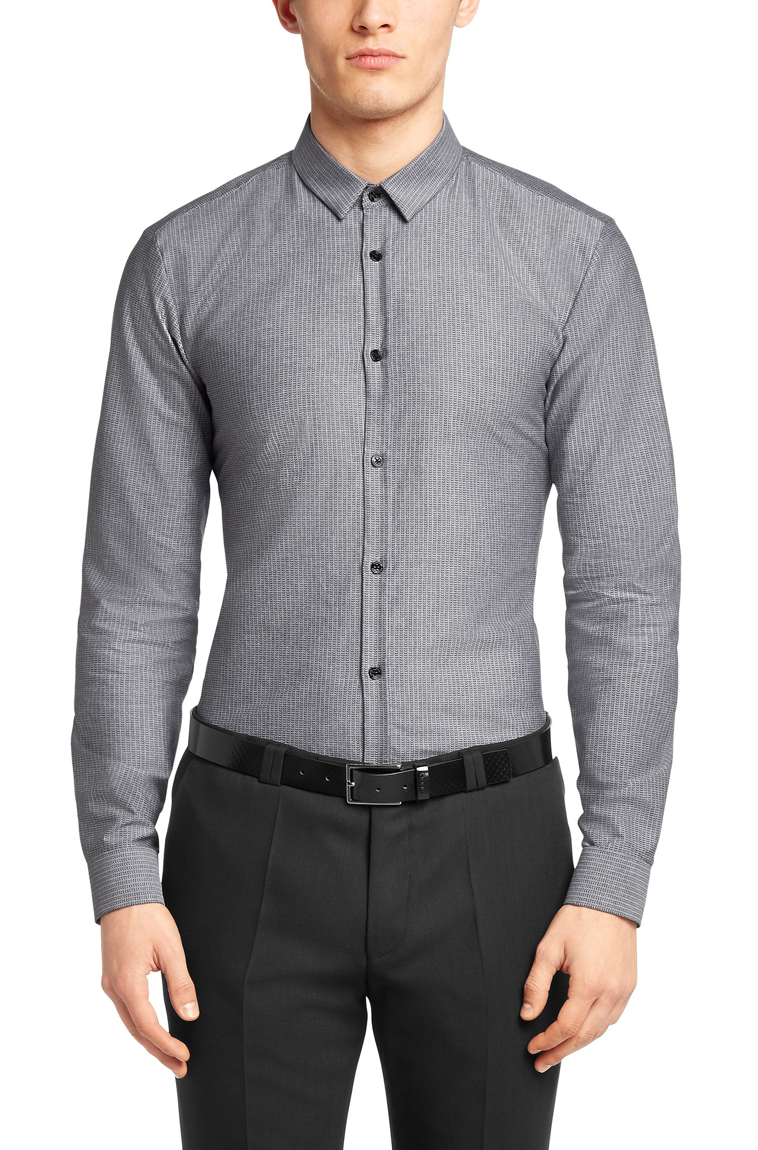 Get Black Shirt Slim Fit Background