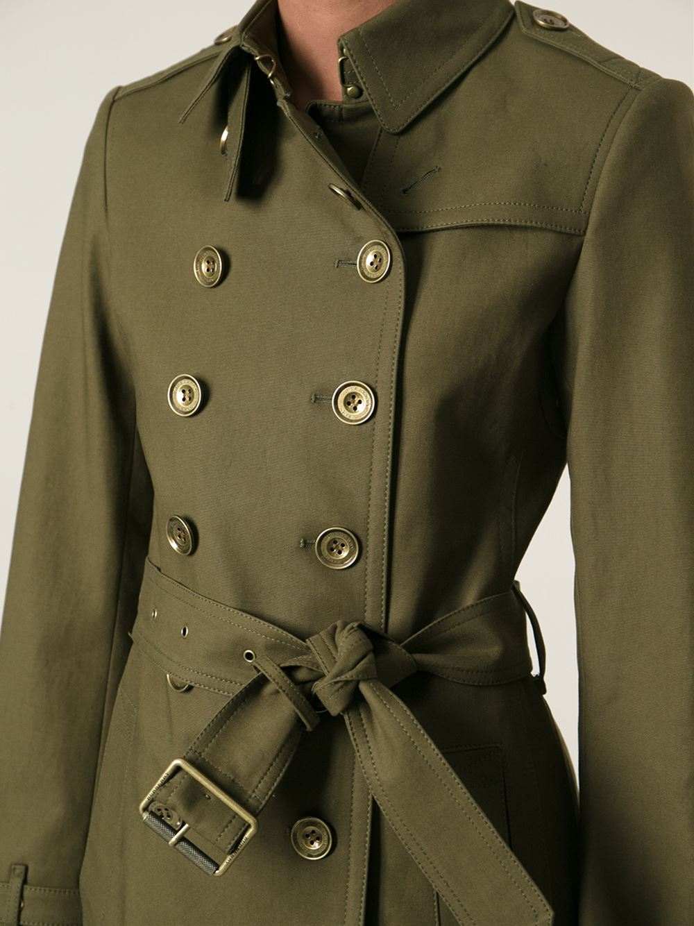 burberry military trench coat