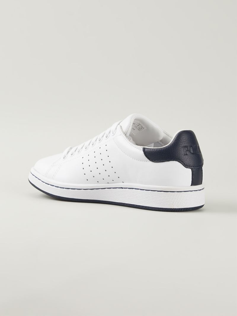 Polo Ralph Lauren Wilton Sneakers in White for Men | Lyst