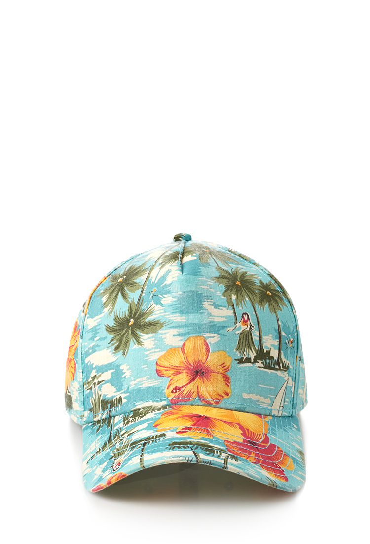 tropical baseball cap
