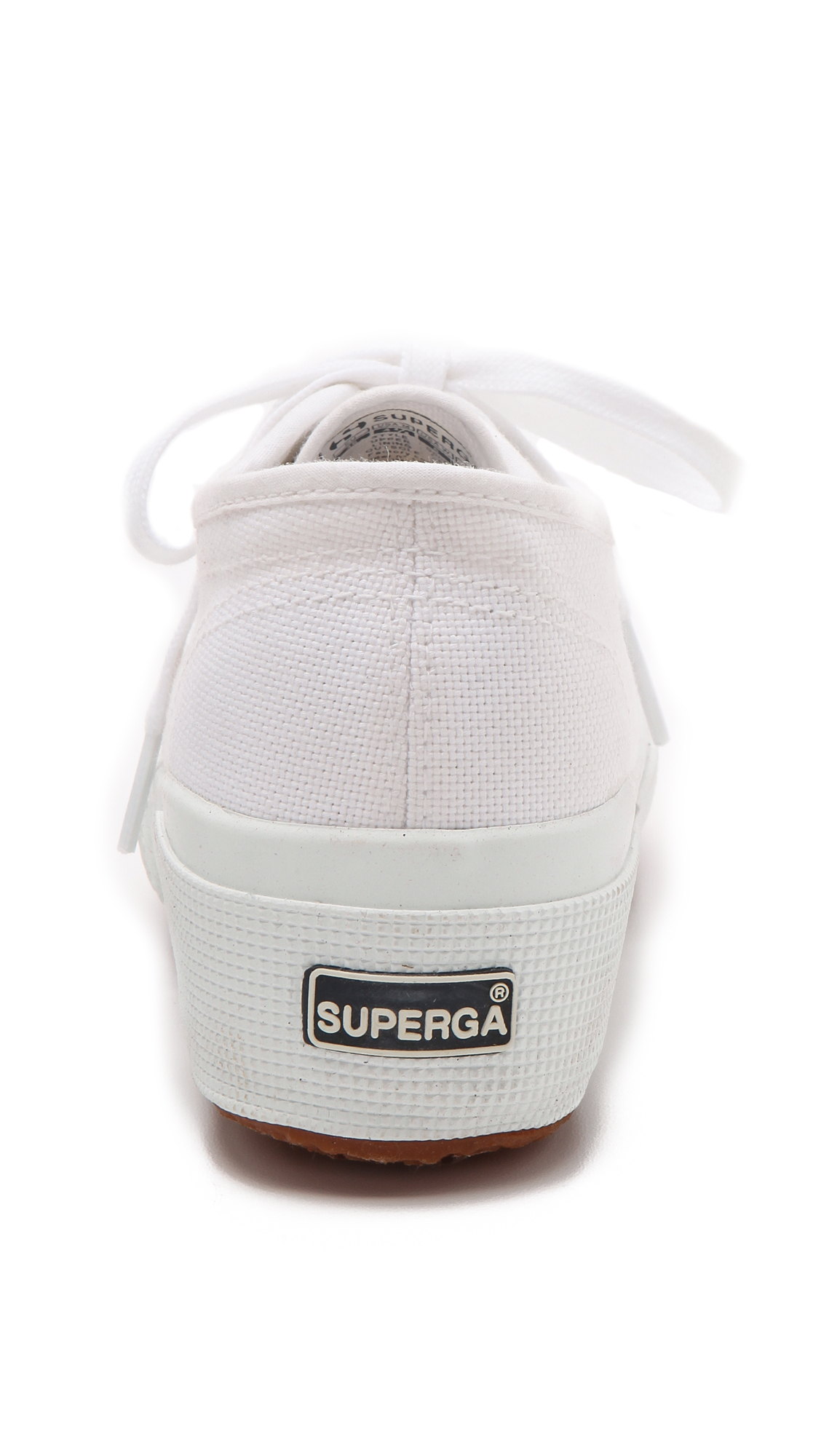 superga cotu wedge sneakers