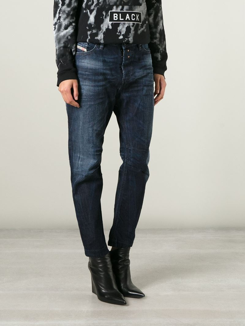 diesel eazee boyfriend jeans