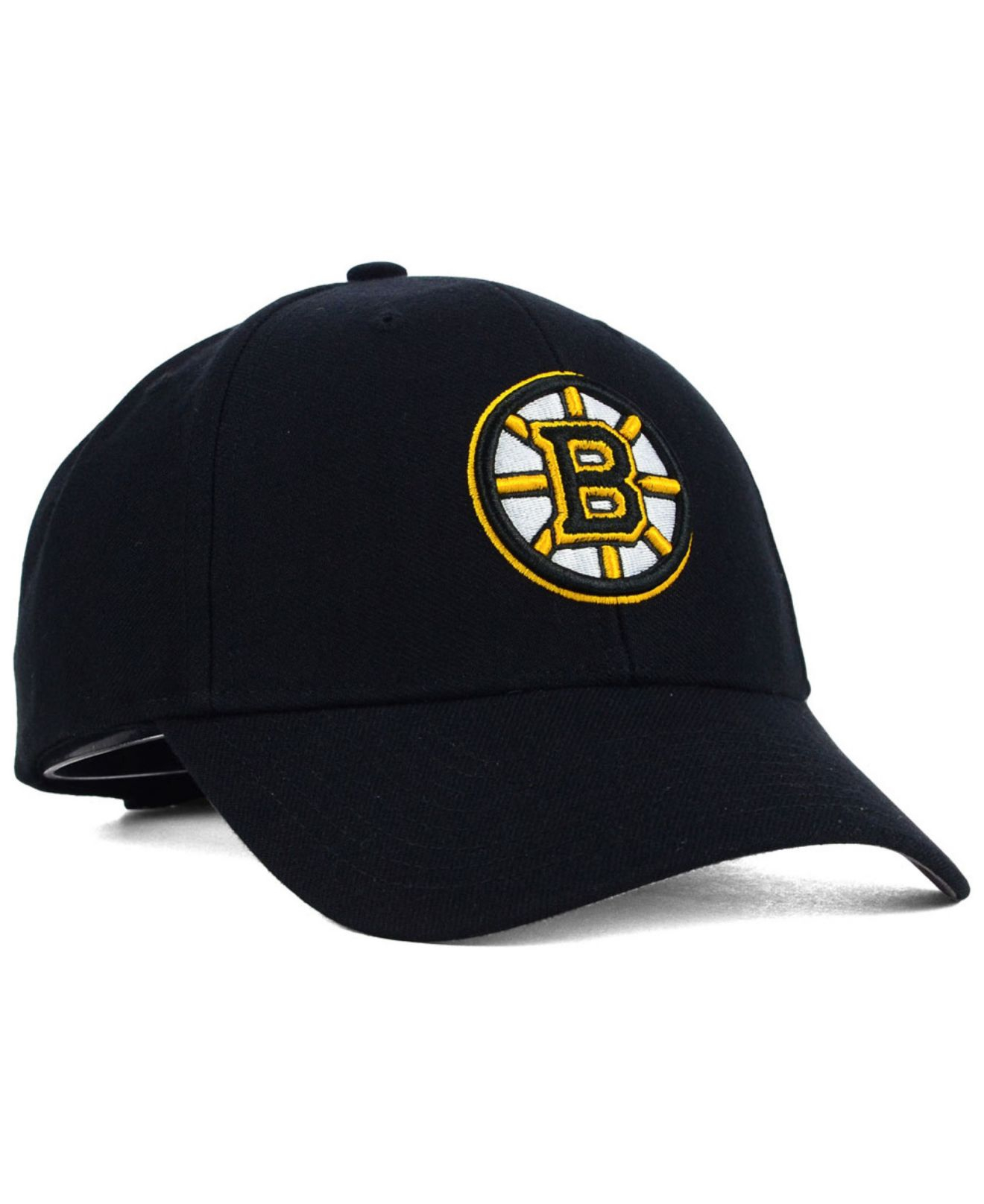 47 Brand Boston Bruins Curved Mvp Cap in Black for Men Lyst