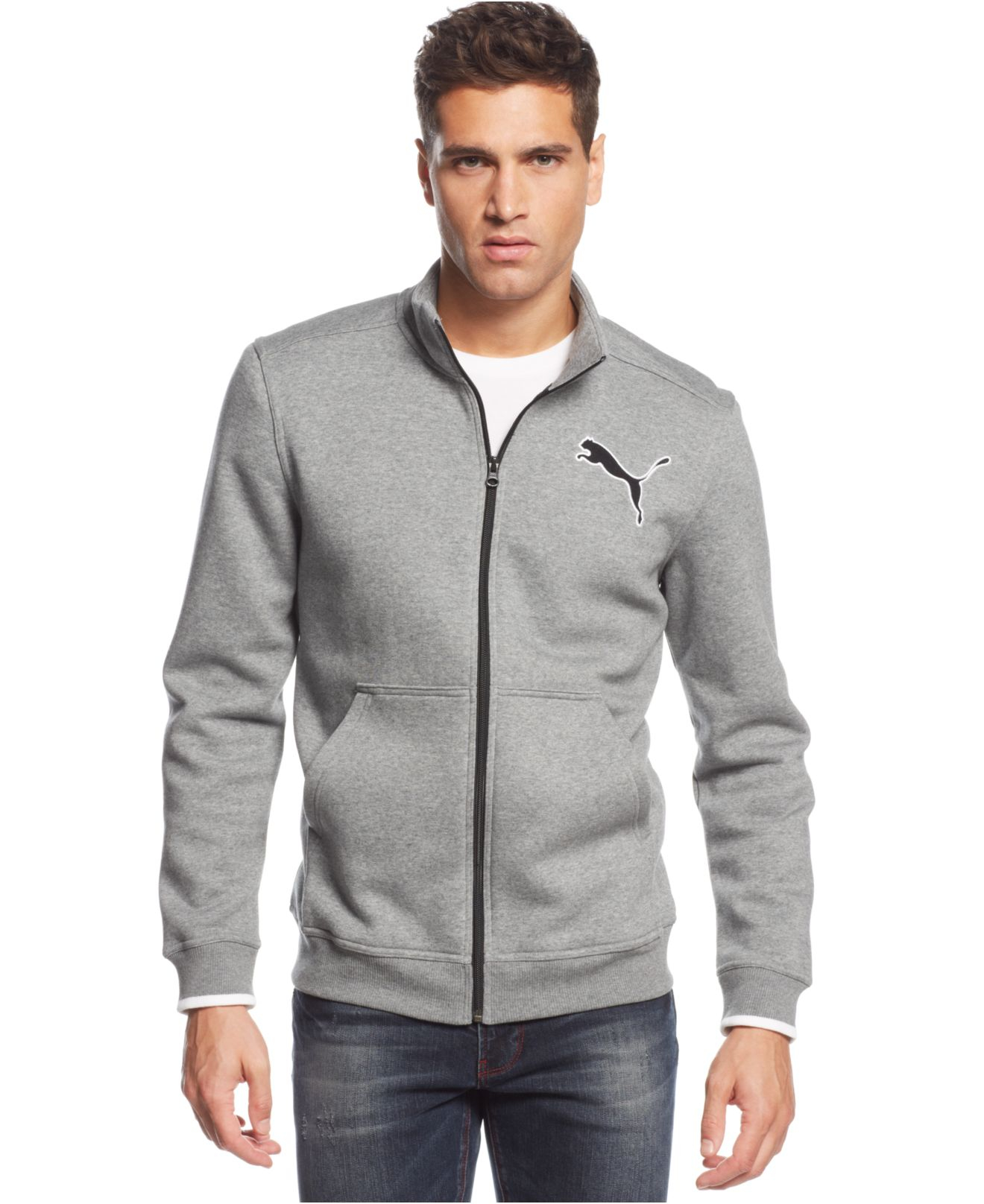 Buy > men's fleece core track jacket > in stock