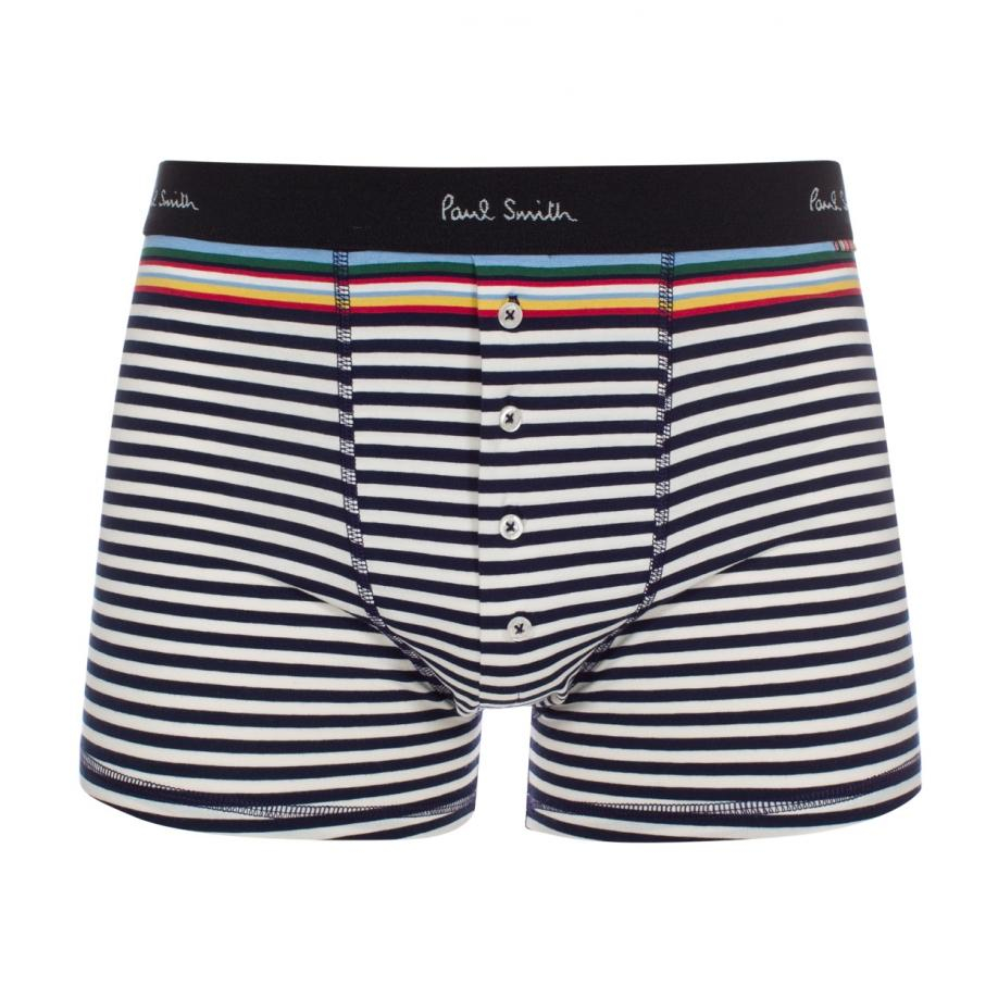 Paul Smith Men's Navy And White Striped Low-rise Boxer Briefs in Blue for  Men - Lyst