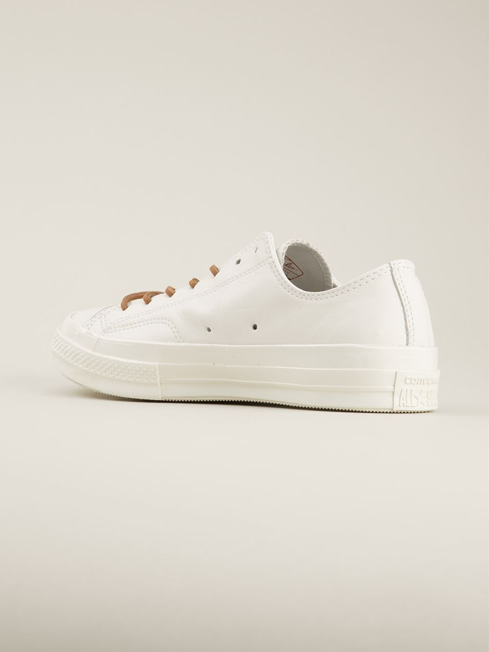 converse thick sole white