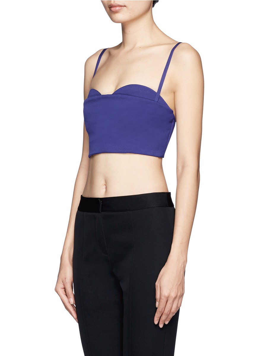 acne studios crop top