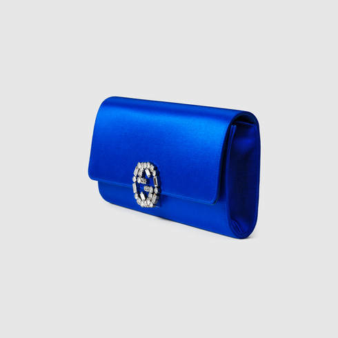 blue gucci clutch
