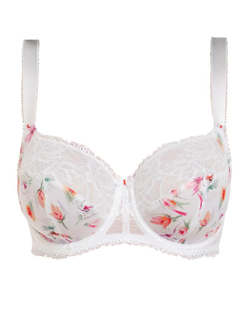 Fantasie Synthetic Lena Underwired Side Support Bra in White Lyst