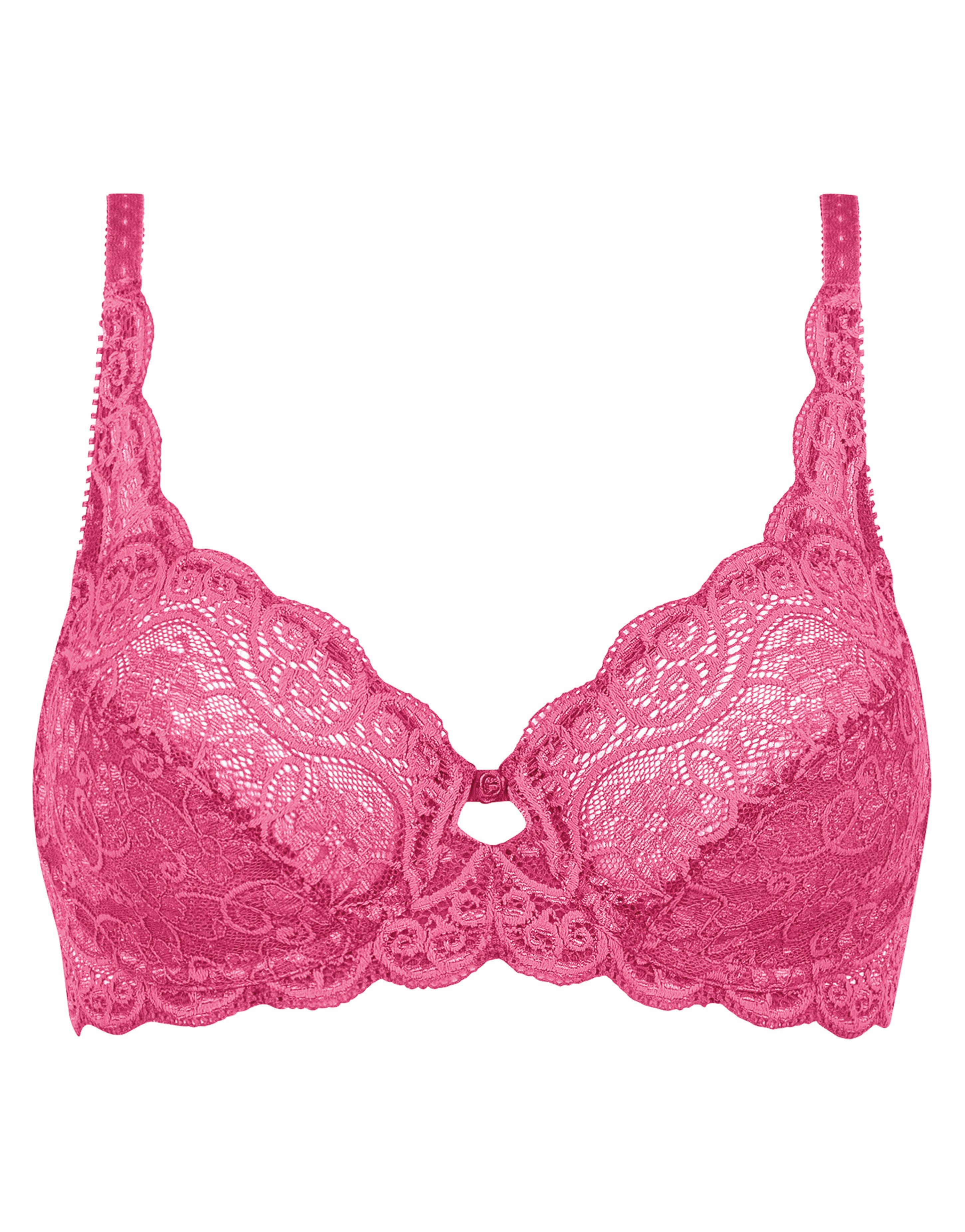 Triumph Lace Amourette 300 Underwired Bra in Rose Blush (Pink) Lyst
