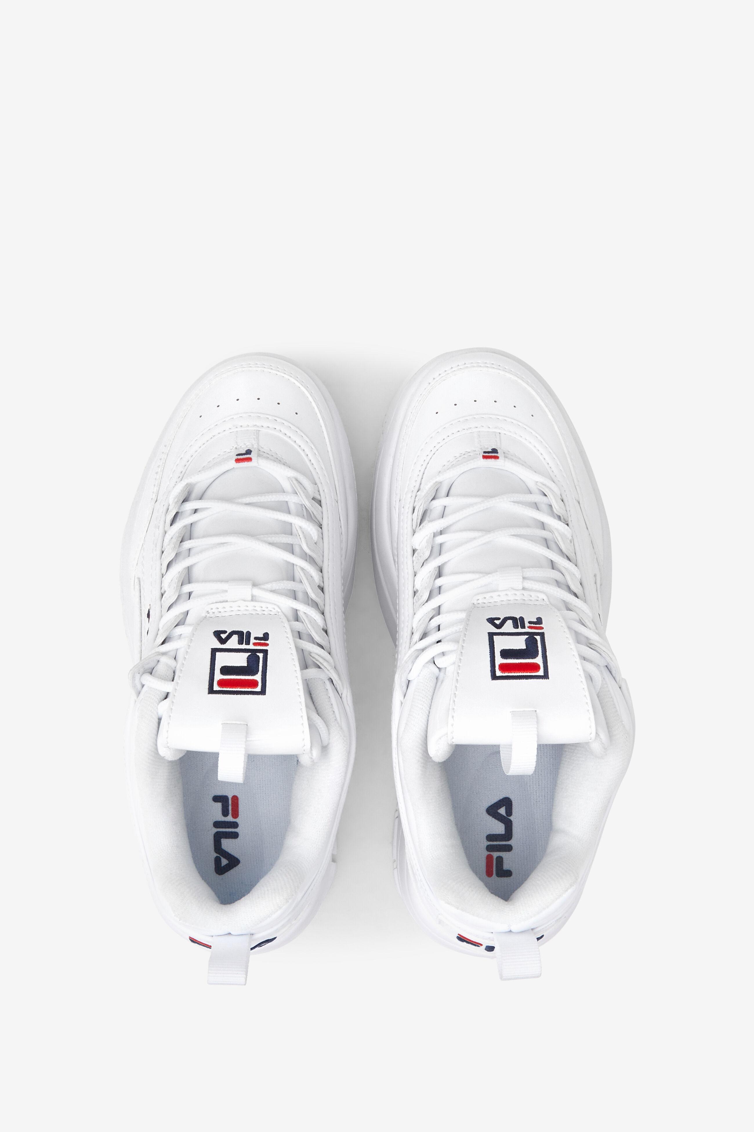 Fila Leather Disruptor 2 Wedge Patent in White | Lyst