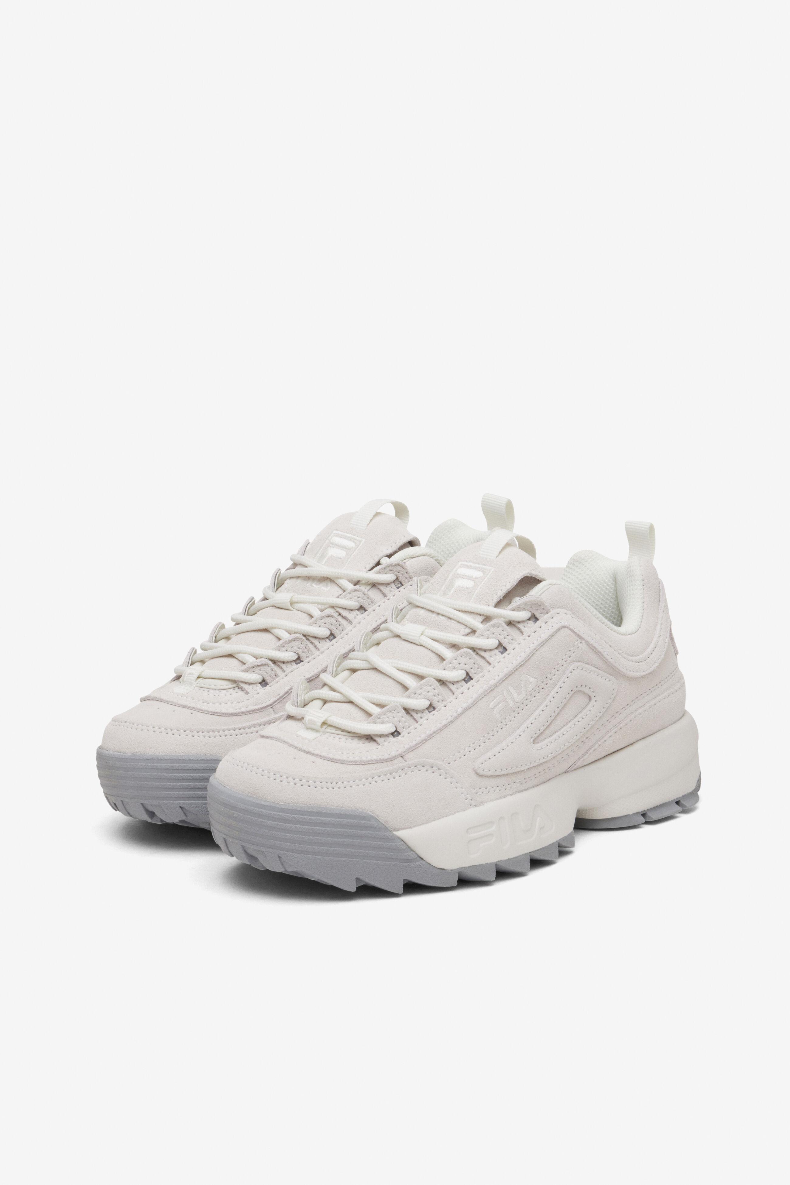 Fila disruptor grey suede deals
