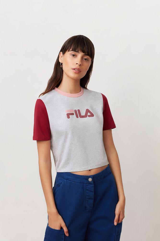 fila anna crop tee