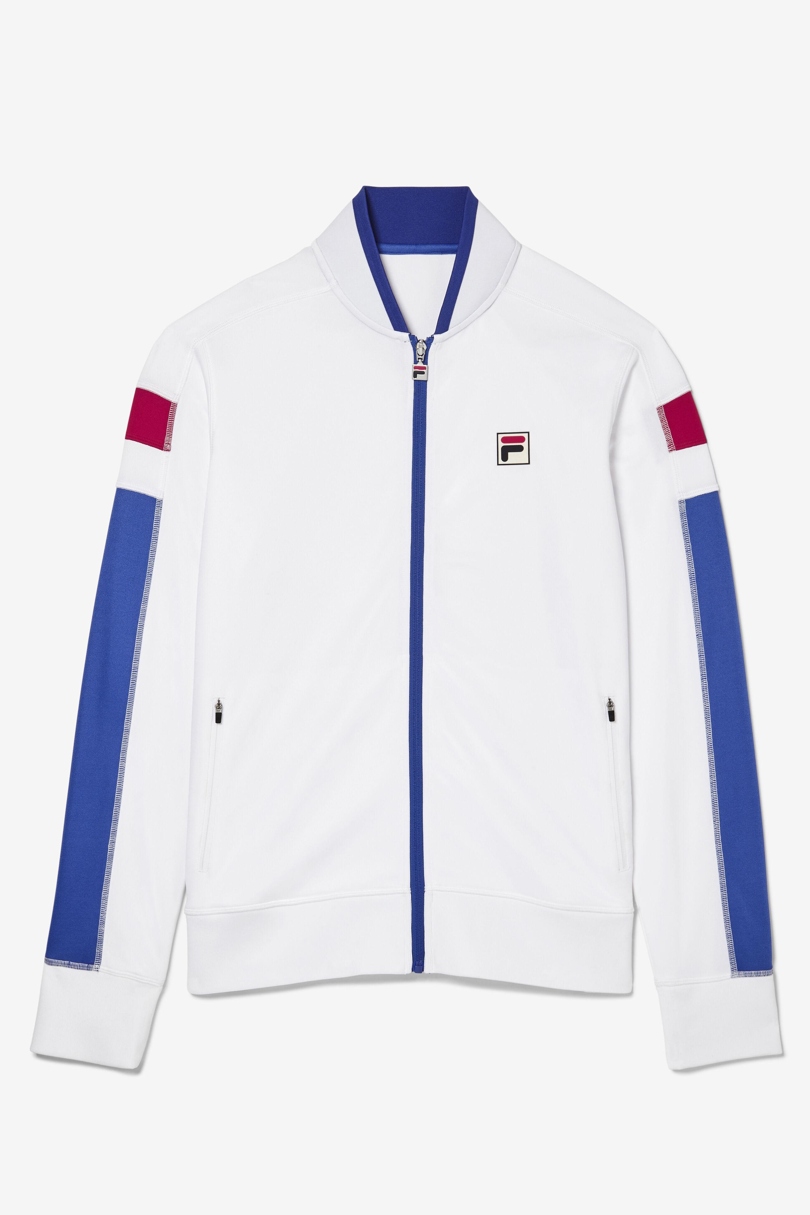 Opschudding feit Pat Fila Pro Tennis Track Jacket in Blue for Men | Lyst