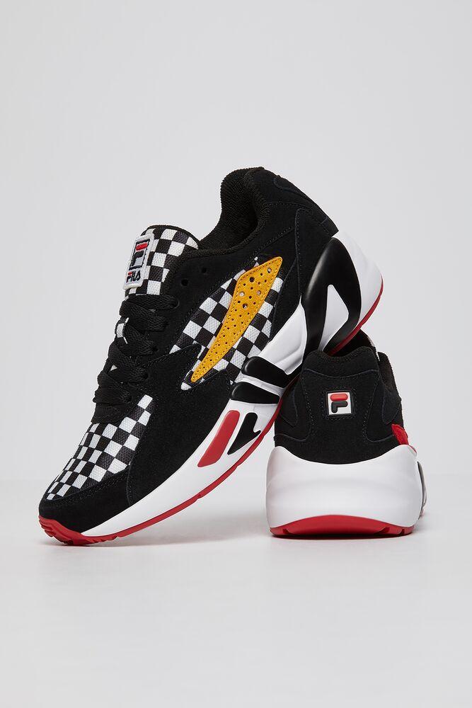 fila checkered shoes