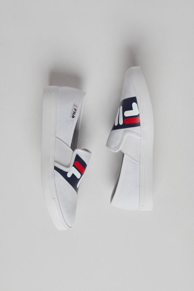 fila original logo slip on