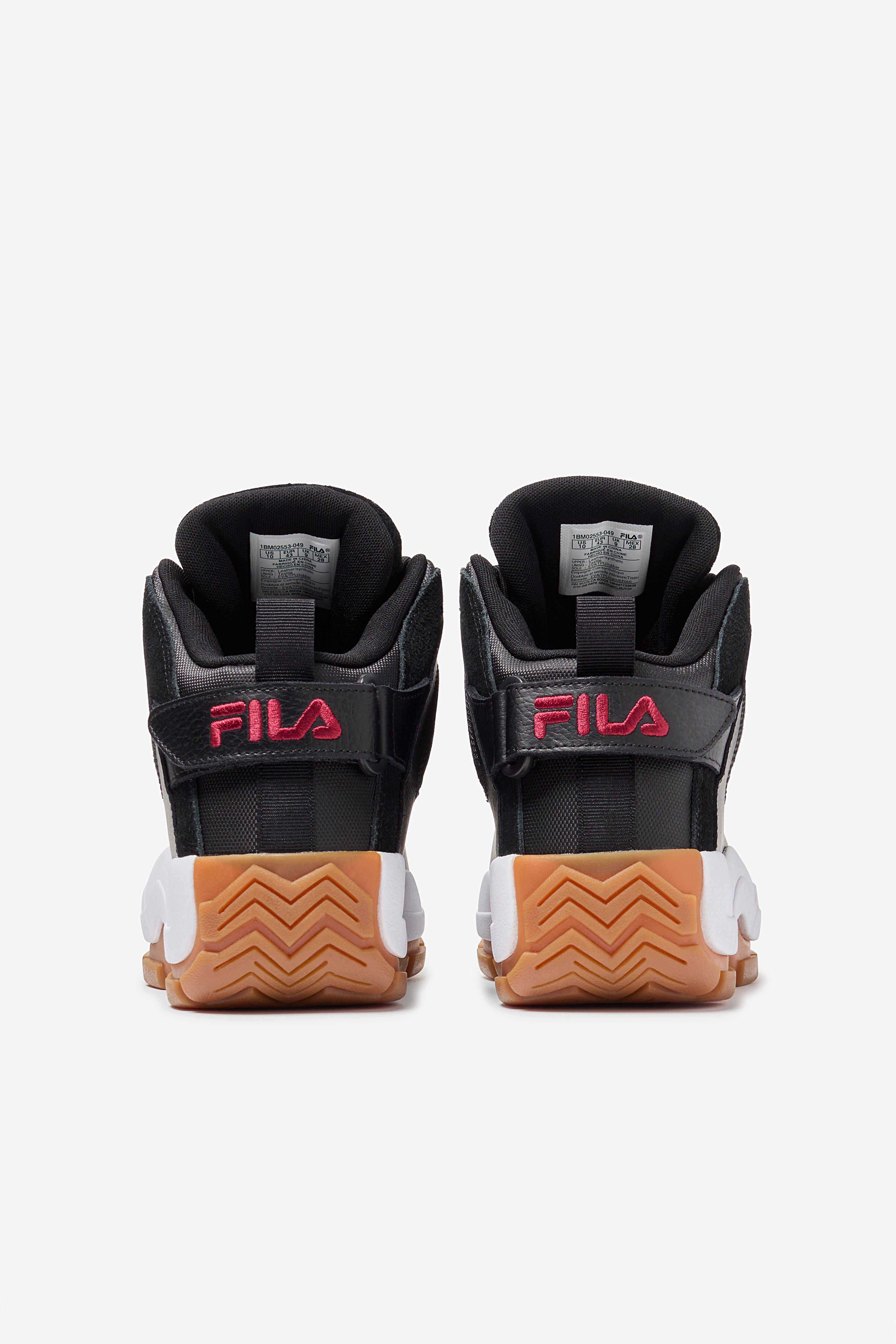 Fila shoes white and brown hot sale