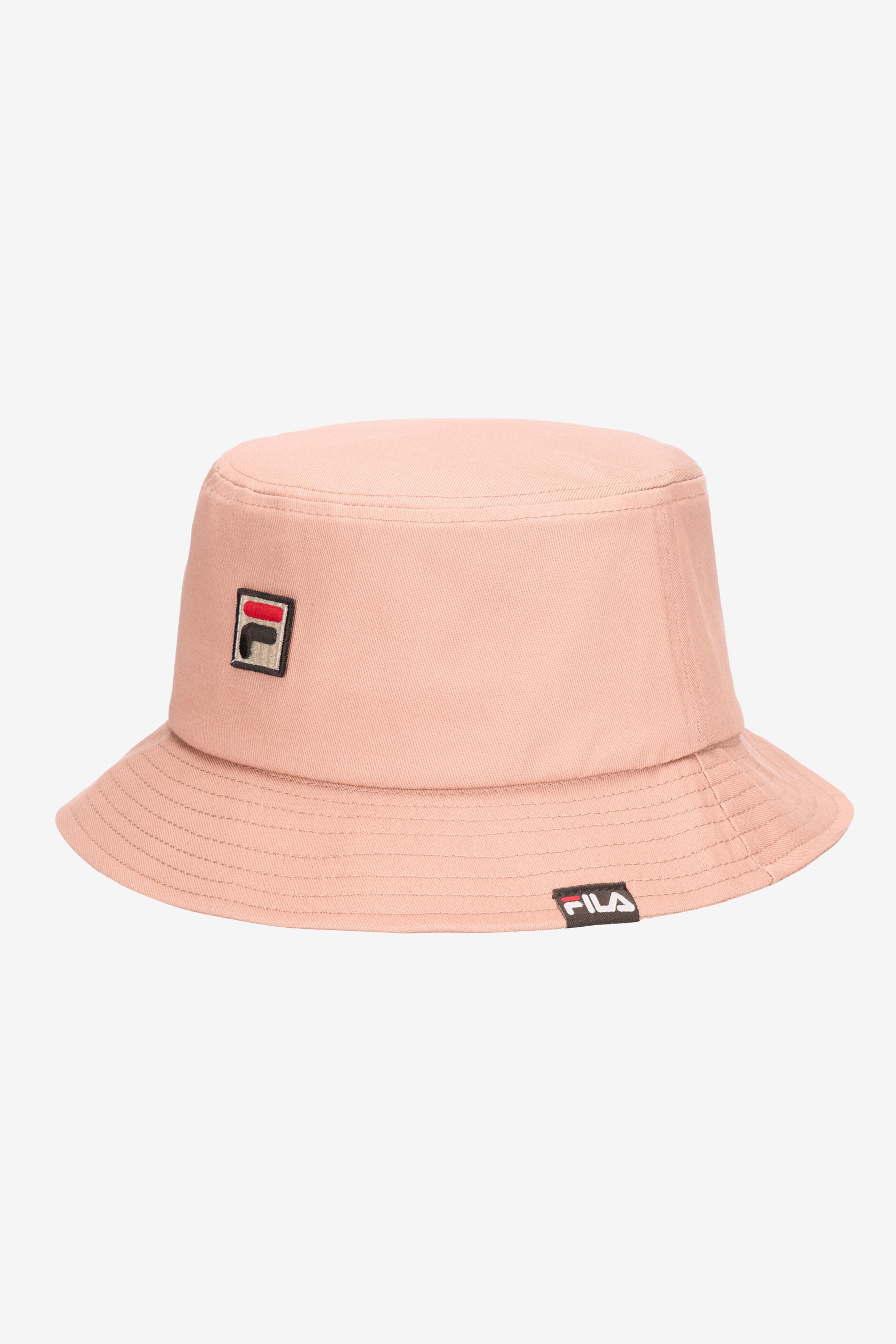 Fila Cotton Heritage Bucket Hat in Pink 