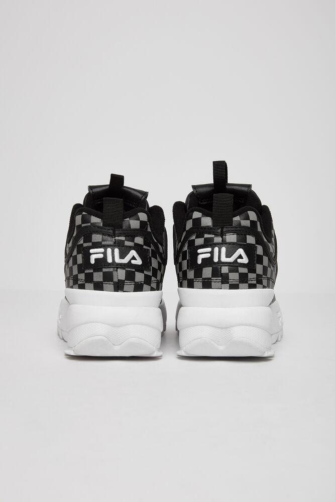 checkered fila shoes