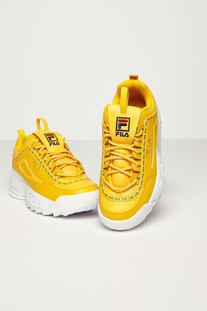 dybde Forfølgelse Begivenhed Fila Disruptor Ii Premium Repeat in Yellow | Lyst