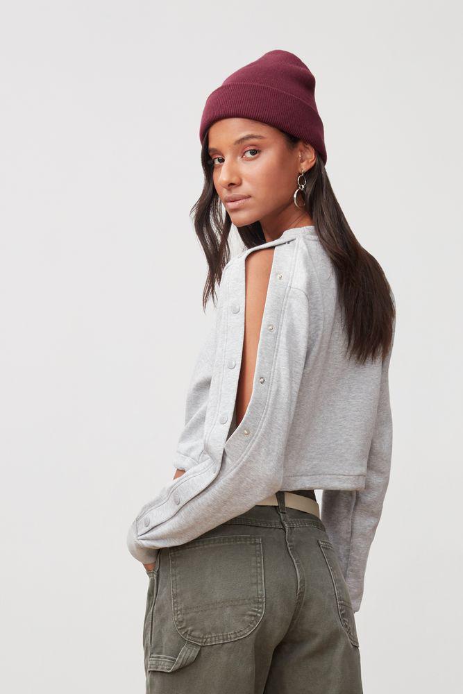fila charlotte crop sweatshirt