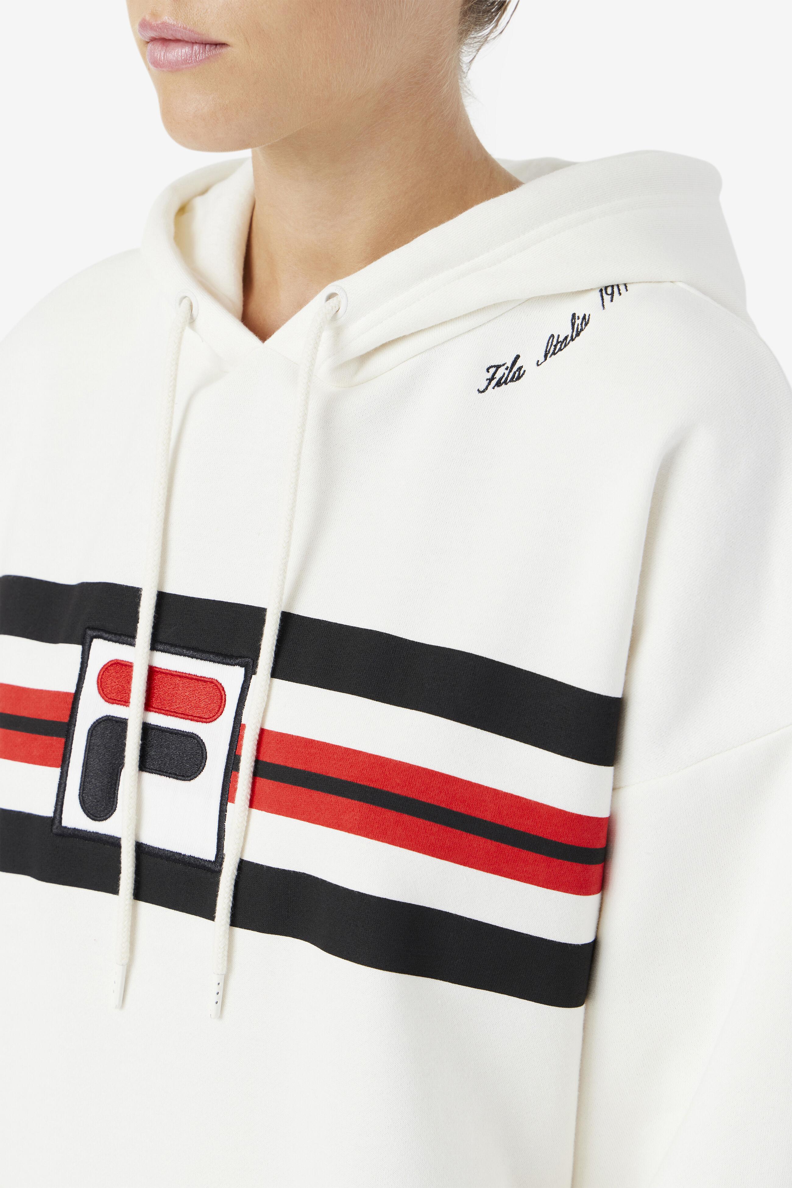 Fila Stella Hoodie Dress in White | Lyst