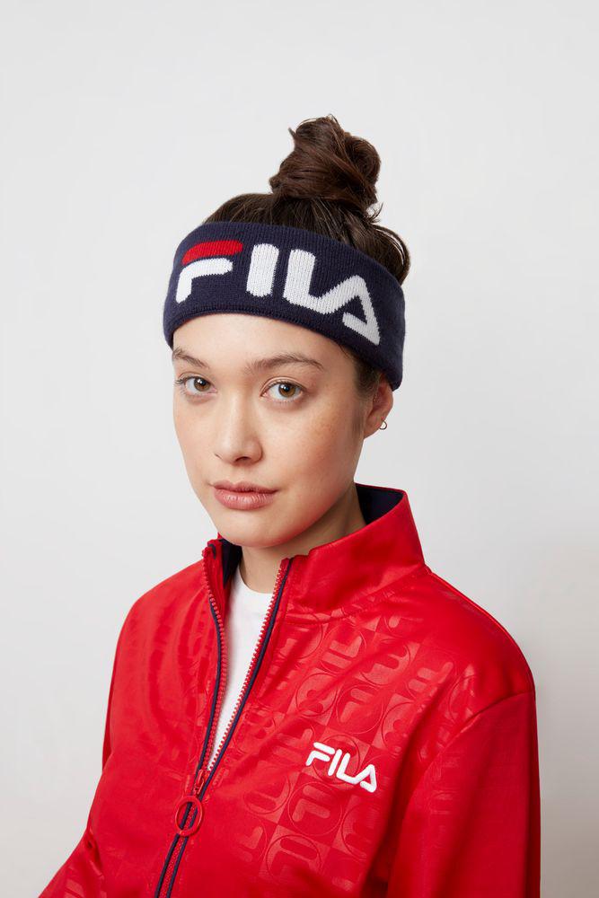 Fila Synthetic Retro Ski Headband in Blue Lyst