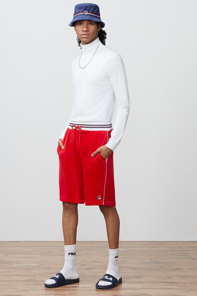 Fila Cristaudo Velour Short in Blue for Men Lyst